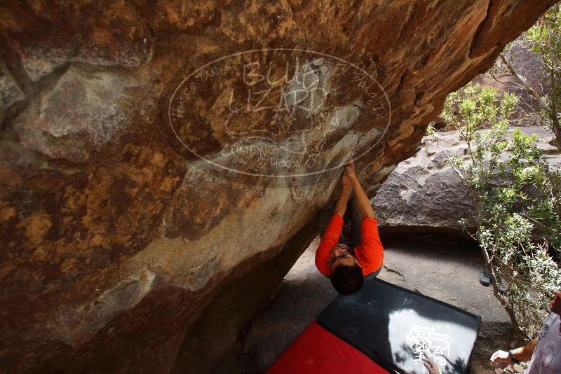 Bouldering in Hueco Tanks on 03/09/2019 with Blue Lizard Climbing and Yoga

Filename: SRM_20190309_1343570.jpg
Aperture: f/5.6
Shutter Speed: 1/250
Body: Canon EOS-1D Mark II
Lens: Canon EF 16-35mm f/2.8 L