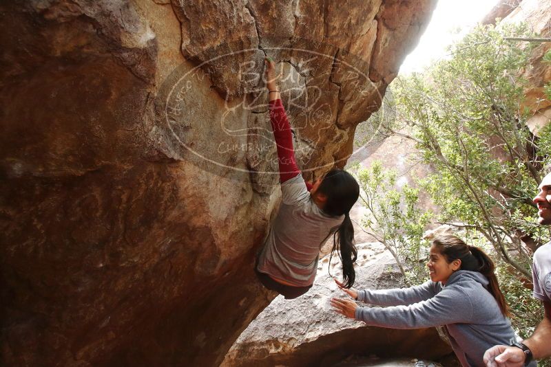 Bouldering in Hueco Tanks on 03/09/2019 with Blue Lizard Climbing and Yoga
Filename: SRM_20190309_1404170.jpg
Aperture: f/5.6
Shutter Speed: 1/250
Body: Canon EOS-1D Mark II
Lens: Canon EF 16-35mm f/2.8 L