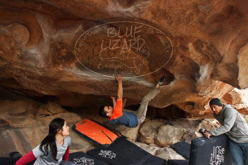 Bouldering in Hueco Tanks on 03/09/2019 with Blue Lizard Climbing and Yoga
Filename: SRM_20190309_1656420.jpg
Aperture: f/5.6
Shutter Speed: 1/250
Body: Canon EOS-1D Mark II
Lens: Canon EF 16-35mm f/2.8 L