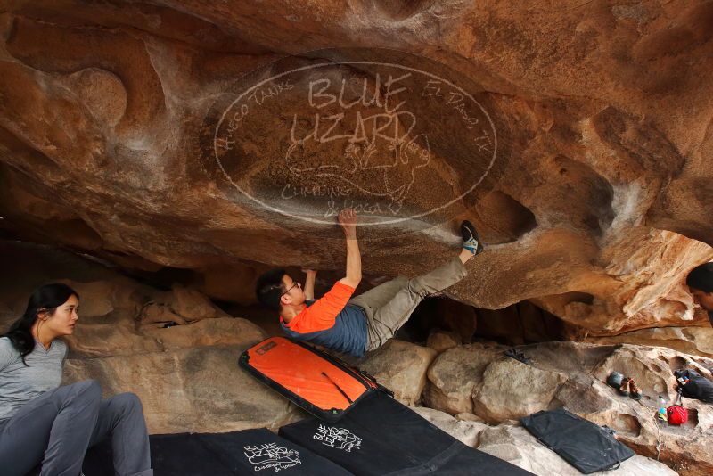 Bouldering in Hueco Tanks on 03/09/2019 with Blue Lizard Climbing and Yoga
Filename: SRM_20190309_1656480.jpg
Aperture: f/5.6
Shutter Speed: 1/250
Body: Canon EOS-1D Mark II
Lens: Canon EF 16-35mm f/2.8 L