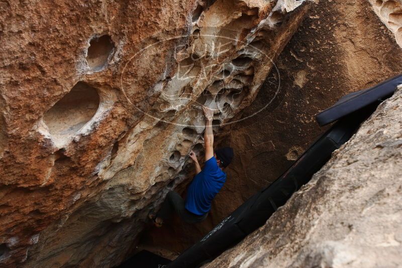 Bouldering in Hueco Tanks on 03/10/2019 with Blue Lizard Climbing and Yoga

Filename: SRM_20190310_1013100.jpg
Aperture: f/5.6
Shutter Speed: 1/500
Body: Canon EOS-1D Mark II
Lens: Canon EF 16-35mm f/2.8 L