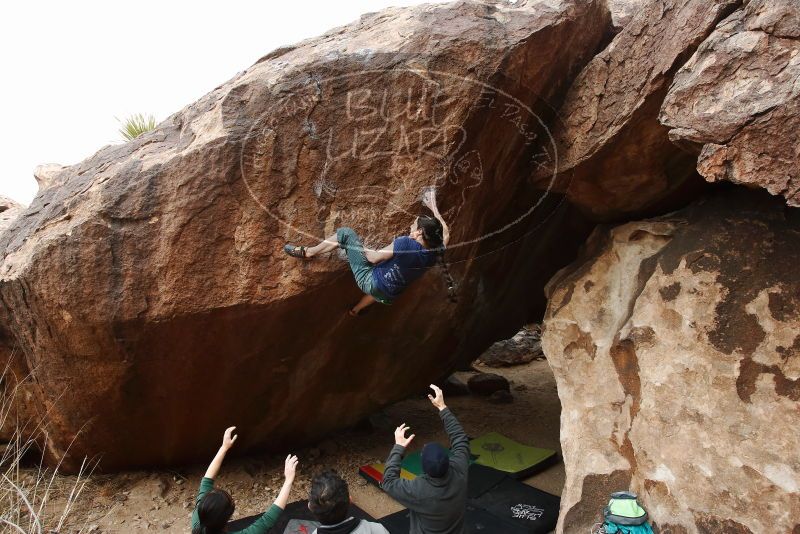 Bouldering in Hueco Tanks on 03/10/2019 with Blue Lizard Climbing and Yoga
Filename: SRM_20190310_1057330.jpg
Aperture: f/5.6
Shutter Speed: 1/400
Body: Canon EOS-1D Mark II
Lens: Canon EF 16-35mm f/2.8 L