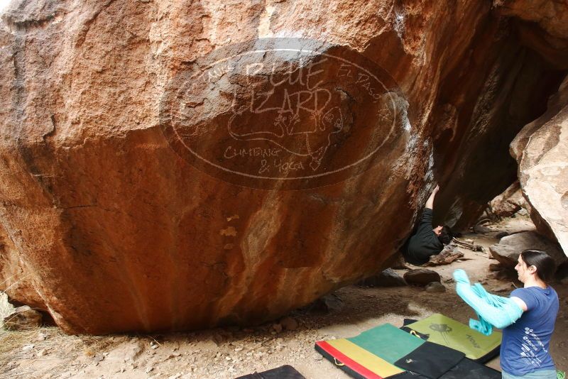 Bouldering in Hueco Tanks on 03/10/2019 with Blue Lizard Climbing and Yoga
Filename: SRM_20190310_1102580.jpg
Aperture: f/5.6
Shutter Speed: 1/160
Body: Canon EOS-1D Mark II
Lens: Canon EF 16-35mm f/2.8 L