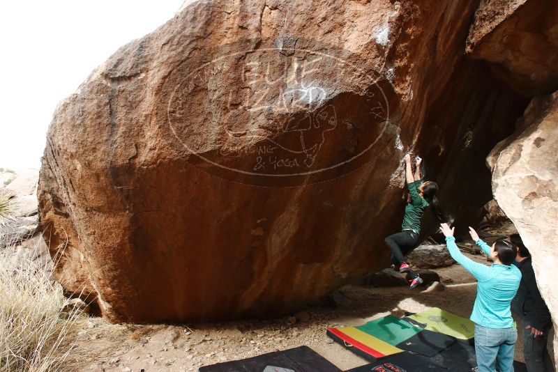 Bouldering in Hueco Tanks on 03/10/2019 with Blue Lizard Climbing and Yoga

Filename: SRM_20190310_1105510.jpg
Aperture: f/5.6
Shutter Speed: 1/400
Body: Canon EOS-1D Mark II
Lens: Canon EF 16-35mm f/2.8 L