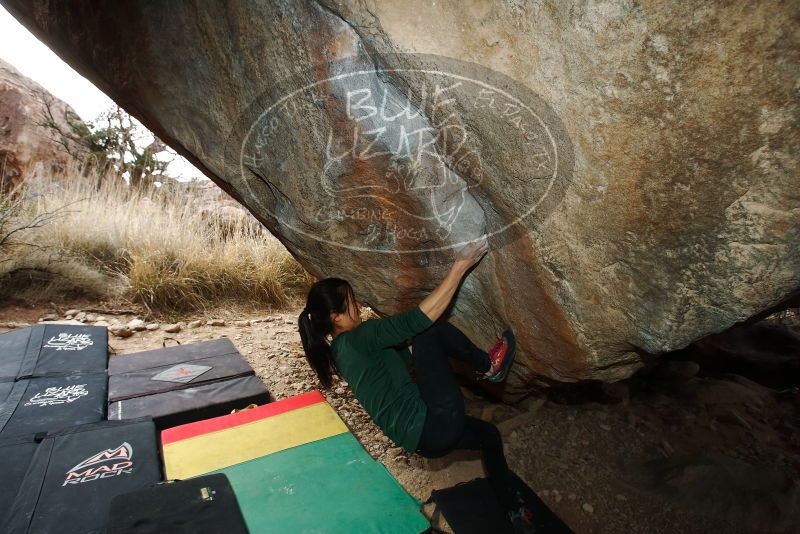 Bouldering in Hueco Tanks on 03/10/2019 with Blue Lizard Climbing and Yoga

Filename: SRM_20190310_1125260.jpg
Aperture: f/5.6
Shutter Speed: 1/250
Body: Canon EOS-1D Mark II
Lens: Canon EF 16-35mm f/2.8 L