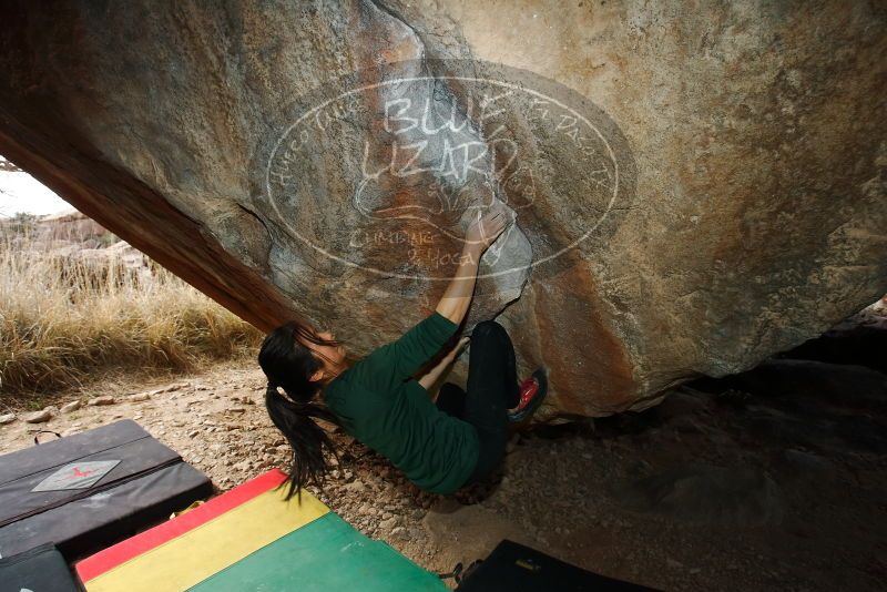 Bouldering in Hueco Tanks on 03/10/2019 with Blue Lizard Climbing and Yoga

Filename: SRM_20190310_1128330.jpg
Aperture: f/5.6
Shutter Speed: 1/250
Body: Canon EOS-1D Mark II
Lens: Canon EF 16-35mm f/2.8 L