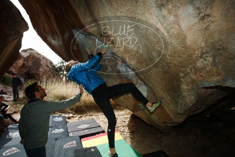 Bouldering in Hueco Tanks on 03/10/2019 with Blue Lizard Climbing and Yoga

Filename: SRM_20190310_1129150.jpg
Aperture: f/5.6
Shutter Speed: 1/250
Body: Canon EOS-1D Mark II
Lens: Canon EF 16-35mm f/2.8 L