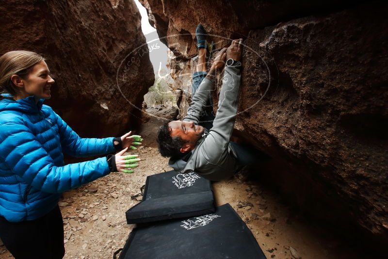 Bouldering in Hueco Tanks on 03/10/2019 with Blue Lizard Climbing and Yoga
Filename: SRM_20190310_1228350.jpg
Aperture: f/5.6
Shutter Speed: 1/320
Body: Canon EOS-1D Mark II
Lens: Canon EF 16-35mm f/2.8 L