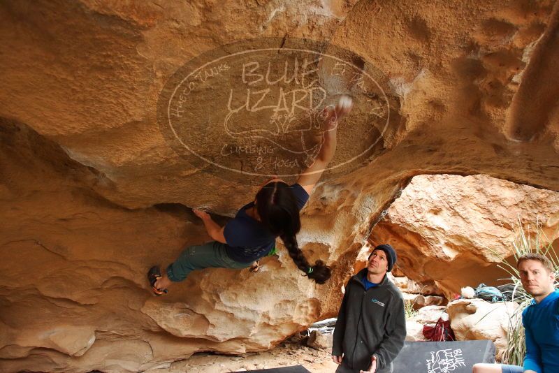 Bouldering in Hueco Tanks on 03/10/2019 with Blue Lizard Climbing and Yoga
Filename: SRM_20190310_1245440.jpg
Aperture: f/4.0
Shutter Speed: 1/200
Body: Canon EOS-1D Mark II
Lens: Canon EF 16-35mm f/2.8 L