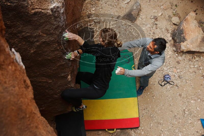 Bouldering in Hueco Tanks on 03/10/2019 with Blue Lizard Climbing and Yoga
Filename: SRM_20190310_1359410.jpg
Aperture: f/5.0
Shutter Speed: 1/250
Body: Canon EOS-1D Mark II
Lens: Canon EF 16-35mm f/2.8 L