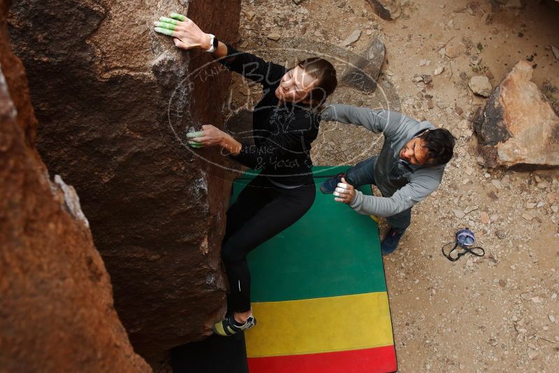 Bouldering in Hueco Tanks on 03/10/2019 with Blue Lizard Climbing and Yoga

Filename: SRM_20190310_1400040.jpg
Aperture: f/5.0
Shutter Speed: 1/250
Body: Canon EOS-1D Mark II
Lens: Canon EF 16-35mm f/2.8 L