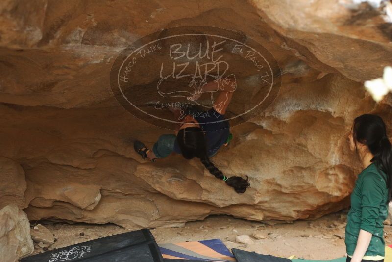 Bouldering in Hueco Tanks on 03/10/2019 with Blue Lizard Climbing and Yoga

Filename: SRM_20190310_1411490.jpg
Aperture: f/2.8
Shutter Speed: 1/250
Body: Canon EOS-1D Mark II
Lens: Canon EF 50mm f/1.8 II