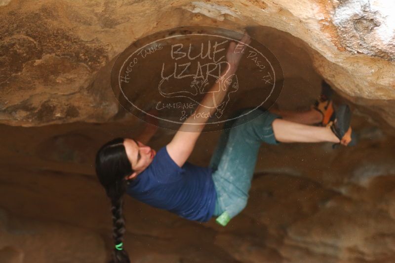 Bouldering in Hueco Tanks on 03/10/2019 with Blue Lizard Climbing and Yoga
Filename: SRM_20190310_1412220.jpg
Aperture: f/2.8
Shutter Speed: 1/320
Body: Canon EOS-1D Mark II
Lens: Canon EF 50mm f/1.8 II
