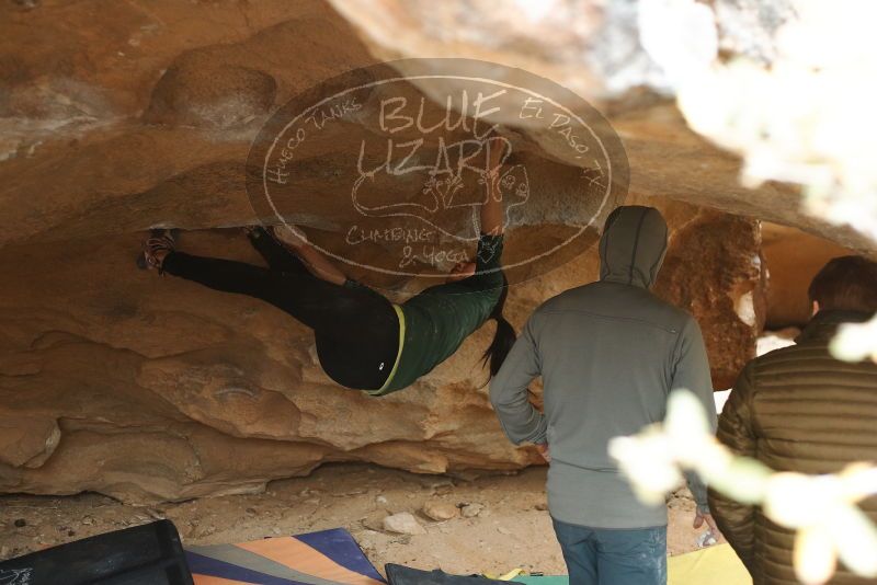 Bouldering in Hueco Tanks on 03/10/2019 with Blue Lizard Climbing and Yoga
Filename: SRM_20190310_1421310.jpg
Aperture: f/2.8
Shutter Speed: 1/320
Body: Canon EOS-1D Mark II
Lens: Canon EF 50mm f/1.8 II