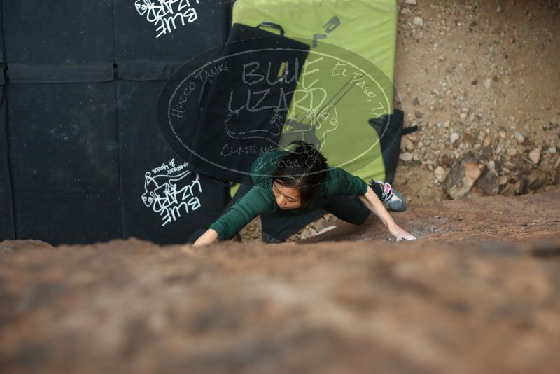 Bouldering in Hueco Tanks on 03/10/2019 with Blue Lizard Climbing and Yoga
Filename: SRM_20190310_1452320.jpg
Aperture: f/2.5
Shutter Speed: 1/200
Body: Canon EOS-1D Mark II
Lens: Canon EF 50mm f/1.8 II