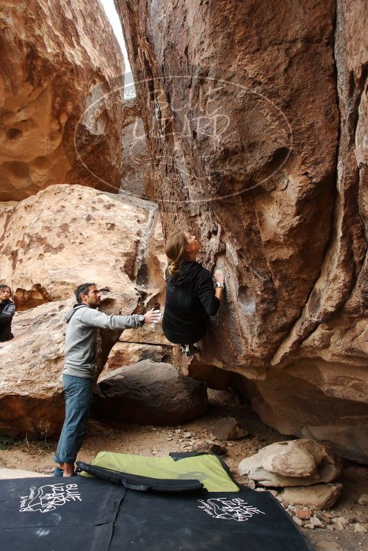 Bouldering in Hueco Tanks on 03/10/2019 with Blue Lizard Climbing and Yoga

Filename: SRM_20190310_1506500.jpg
Aperture: f/5.6
Shutter Speed: 1/160
Body: Canon EOS-1D Mark II
Lens: Canon EF 16-35mm f/2.8 L