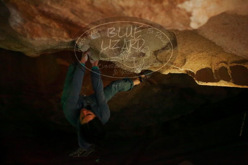 Bouldering in Hueco Tanks on 03/10/2019 with Blue Lizard Climbing and Yoga
Filename: SRM_20190310_1549190.jpg
Aperture: f/1.8
Shutter Speed: 1/100
Body: Canon EOS-1D Mark II
Lens: Canon EF 50mm f/1.8 II