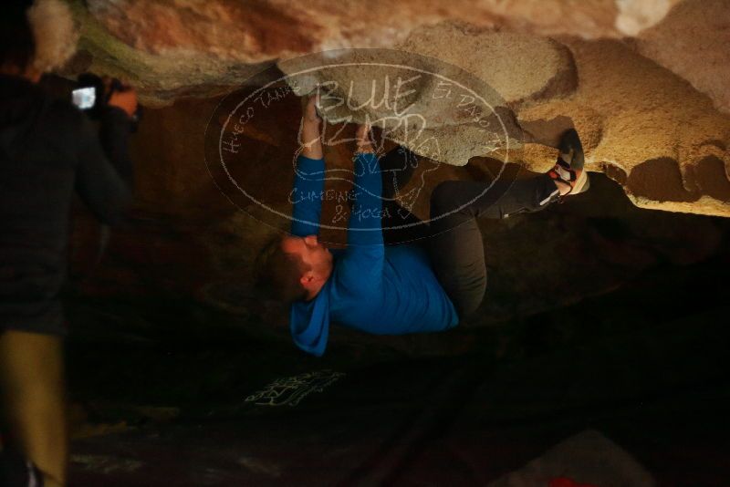 Bouldering in Hueco Tanks on 03/10/2019 with Blue Lizard Climbing and Yoga

Filename: SRM_20190310_1553250.jpg
Aperture: f/1.8
Shutter Speed: 1/100
Body: Canon EOS-1D Mark II
Lens: Canon EF 50mm f/1.8 II