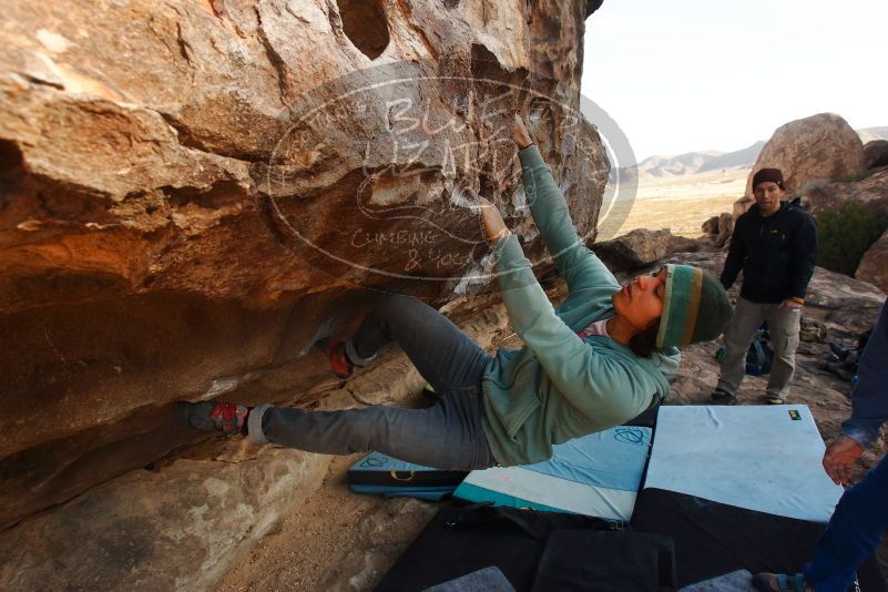 Bouldering in Hueco Tanks on 03/15/2019 with Blue Lizard Climbing and Yoga
Filename: SRM_20190315_0903570.jpg
Aperture: f/5.6
Shutter Speed: 1/250
Body: Canon EOS-1D Mark II
Lens: Canon EF 16-35mm f/2.8 L