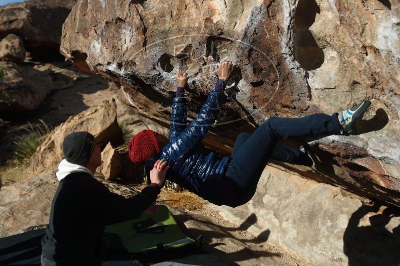 Bouldering in Hueco Tanks on 03/15/2019 with Blue Lizard Climbing and Yoga

Filename: SRM_20190315_0923130.jpg
Aperture: f/4.0
Shutter Speed: 1/800
Body: Canon EOS-1D Mark II
Lens: Canon EF 50mm f/1.8 II