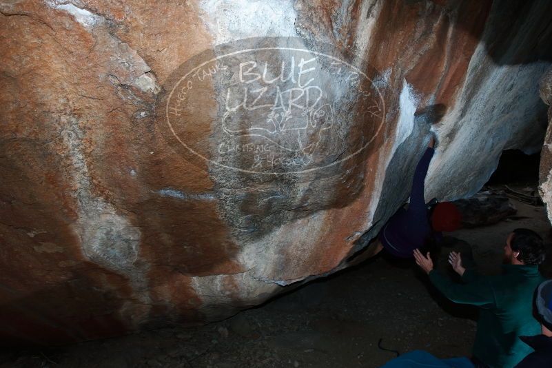 Bouldering in Hueco Tanks on 03/15/2019 with Blue Lizard Climbing and Yoga
Filename: SRM_20190315_1317310.jpg
Aperture: f/8.0
Shutter Speed: 1/250
Body: Canon EOS-1D Mark II
Lens: Canon EF 16-35mm f/2.8 L