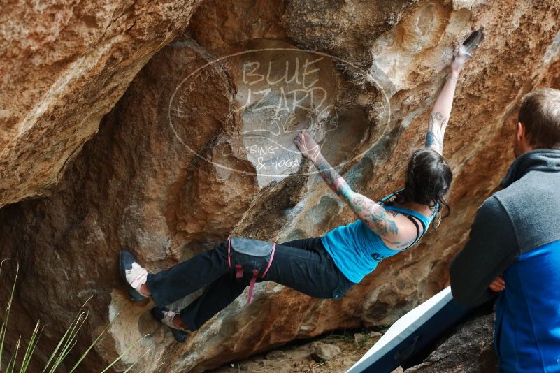 Bouldering in Hueco Tanks on 03/15/2019 with Blue Lizard Climbing and Yoga

Filename: SRM_20190315_1442300.jpg
Aperture: f/5.6
Shutter Speed: 1/80
Body: Canon EOS-1D Mark II
Lens: Canon EF 50mm f/1.8 II