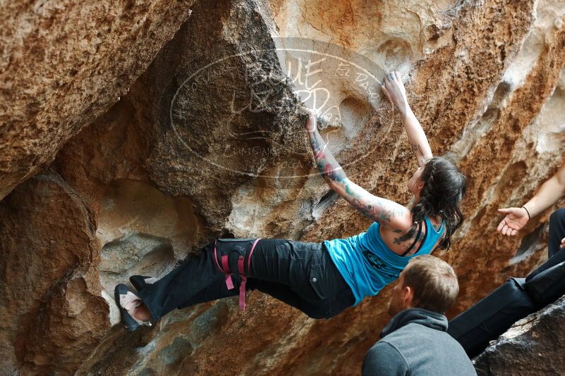 Bouldering in Hueco Tanks on 03/15/2019 with Blue Lizard Climbing and Yoga
Filename: SRM_20190315_1444270.jpg
Aperture: f/4.0
Shutter Speed: 1/400
Body: Canon EOS-1D Mark II
Lens: Canon EF 50mm f/1.8 II