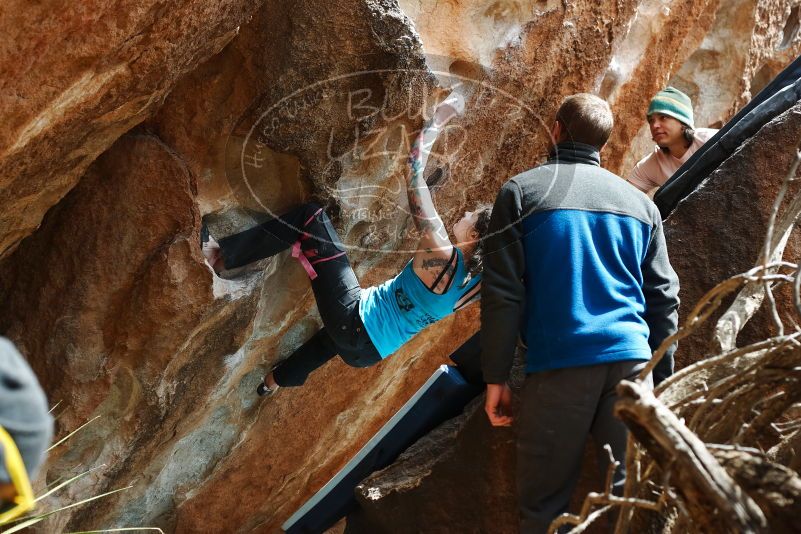 Bouldering in Hueco Tanks on 03/15/2019 with Blue Lizard Climbing and Yoga
Filename: SRM_20190315_1458120.jpg
Aperture: f/4.0
Shutter Speed: 1/640
Body: Canon EOS-1D Mark II
Lens: Canon EF 50mm f/1.8 II