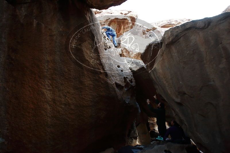 Bouldering in Hueco Tanks on 03/15/2019 with Blue Lizard Climbing and Yoga
Filename: SRM_20190315_1601460.jpg
Aperture: f/5.6
Shutter Speed: 1/250
Body: Canon EOS-1D Mark II
Lens: Canon EF 16-35mm f/2.8 L