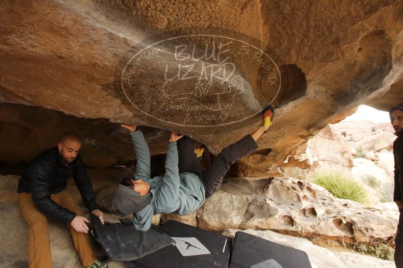 Bouldering in Hueco Tanks on 03/16/2019 with Blue Lizard Climbing and Yoga

Filename: SRM_20190316_1221080.jpg
Aperture: f/6.3
Shutter Speed: 1/160
Body: Canon EOS-1D Mark II
Lens: Canon EF 16-35mm f/2.8 L