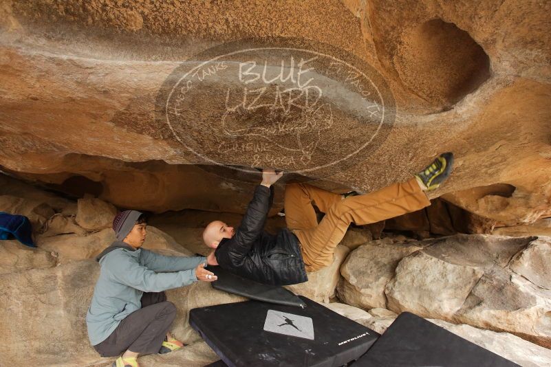 Bouldering in Hueco Tanks on 03/16/2019 with Blue Lizard Climbing and Yoga

Filename: SRM_20190316_1223140.jpg
Aperture: f/5.6
Shutter Speed: 1/160
Body: Canon EOS-1D Mark II
Lens: Canon EF 16-35mm f/2.8 L