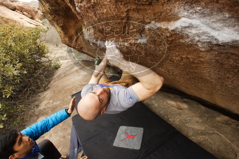 Bouldering in Hueco Tanks on 03/16/2019 with Blue Lizard Climbing and Yoga

Filename: SRM_20190316_1457260.jpg
Aperture: f/5.6
Shutter Speed: 1/320
Body: Canon EOS-1D Mark II
Lens: Canon EF 16-35mm f/2.8 L