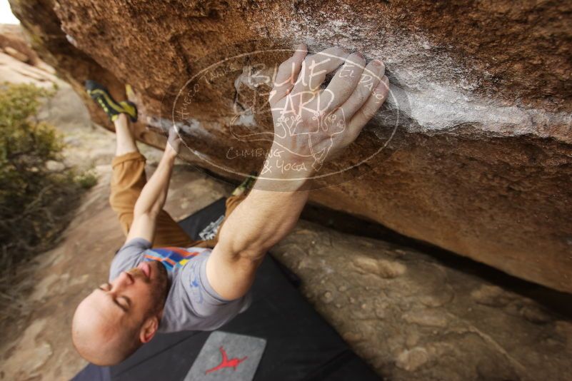 Bouldering in Hueco Tanks on 03/16/2019 with Blue Lizard Climbing and Yoga

Filename: SRM_20190316_1513370.jpg
Aperture: f/5.6
Shutter Speed: 1/400
Body: Canon EOS-1D Mark II
Lens: Canon EF 16-35mm f/2.8 L