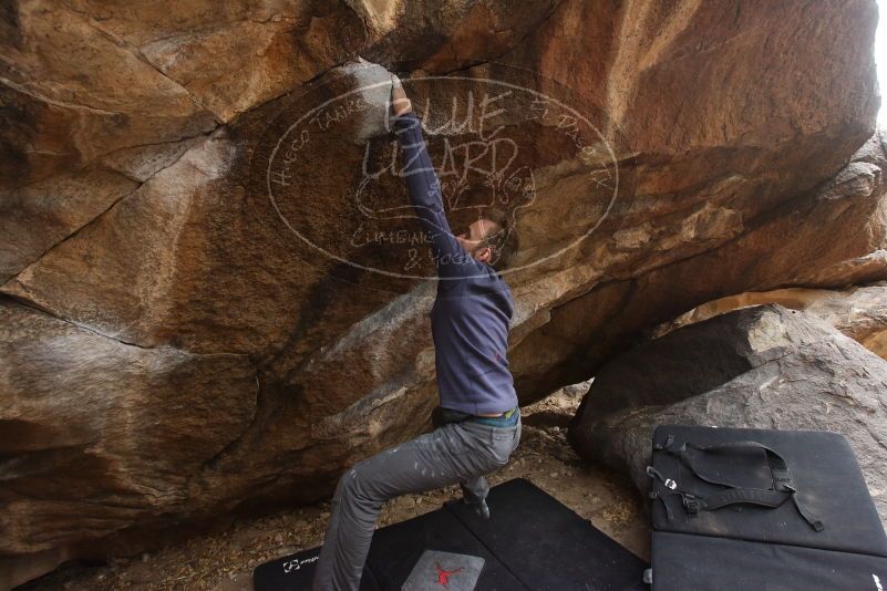 Bouldering in Hueco Tanks on 03/16/2019 with Blue Lizard Climbing and Yoga

Filename: SRM_20190316_1704400.jpg
Aperture: f/5.0
Shutter Speed: 1/160
Body: Canon EOS-1D Mark II
Lens: Canon EF 16-35mm f/2.8 L