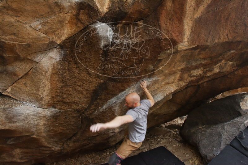 Bouldering in Hueco Tanks on 03/16/2019 with Blue Lizard Climbing and Yoga
Filename: SRM_20190316_1719310.jpg
Aperture: f/5.0
Shutter Speed: 1/200
Body: Canon EOS-1D Mark II
Lens: Canon EF 16-35mm f/2.8 L