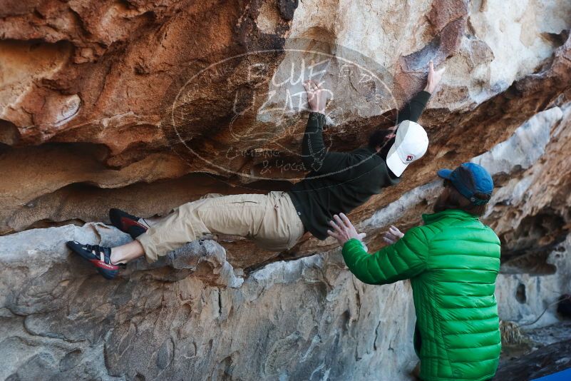 Bouldering in Hueco Tanks on 03/17/2019 with Blue Lizard Climbing and Yoga

Filename: SRM_20190317_0935280.jpg
Aperture: f/4.0
Shutter Speed: 1/200
Body: Canon EOS-1D Mark II
Lens: Canon EF 50mm f/1.8 II