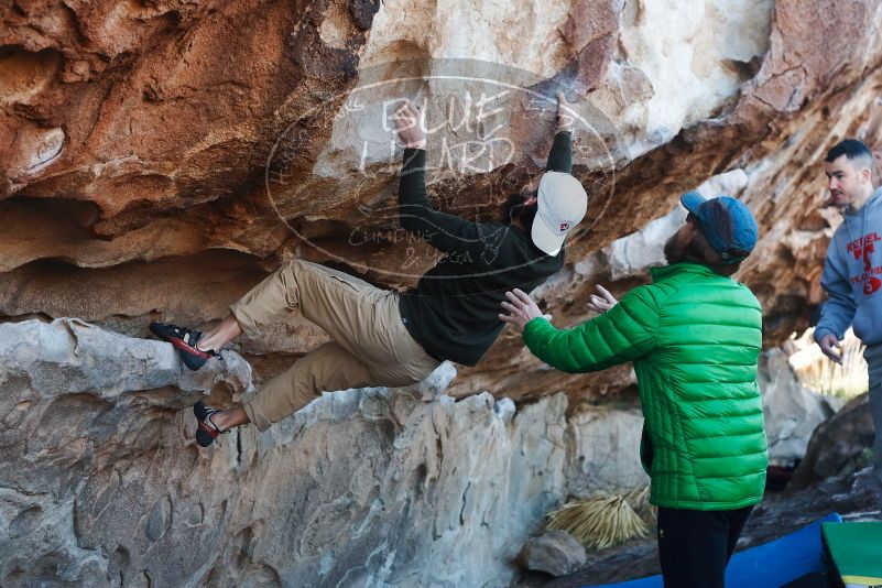 Bouldering in Hueco Tanks on 03/17/2019 with Blue Lizard Climbing and Yoga

Filename: SRM_20190317_0935320.jpg
Aperture: f/4.0
Shutter Speed: 1/200
Body: Canon EOS-1D Mark II
Lens: Canon EF 50mm f/1.8 II