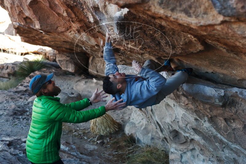 Bouldering in Hueco Tanks on 03/17/2019 with Blue Lizard Climbing and Yoga
Filename: SRM_20190317_0943300.jpg
Aperture: f/4.0
Shutter Speed: 1/200
Body: Canon EOS-1D Mark II
Lens: Canon EF 50mm f/1.8 II