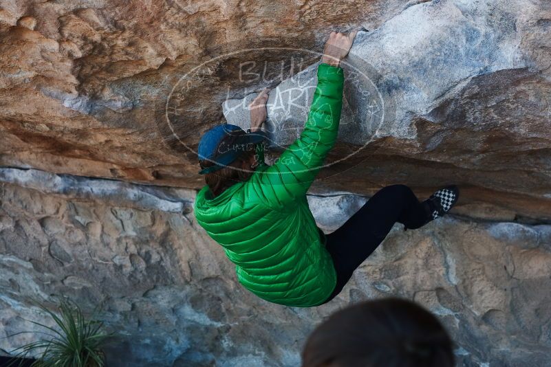 Bouldering in Hueco Tanks on 03/17/2019 with Blue Lizard Climbing and Yoga
Filename: SRM_20190317_0946280.jpg
Aperture: f/4.0
Shutter Speed: 1/200
Body: Canon EOS-1D Mark II
Lens: Canon EF 50mm f/1.8 II