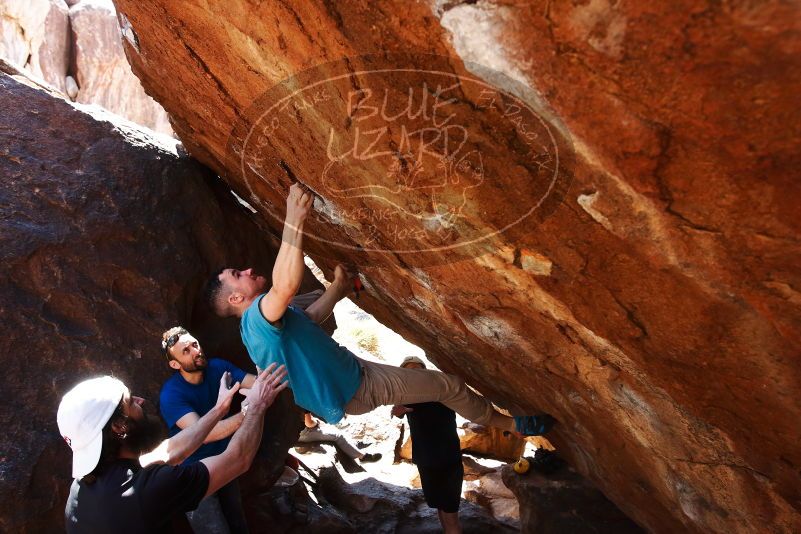 Bouldering in Hueco Tanks on 03/17/2019 with Blue Lizard Climbing and Yoga
Filename: SRM_20190317_1313100.jpg
Aperture: f/5.6
Shutter Speed: 1/320
Body: Canon EOS-1D Mark II
Lens: Canon EF 16-35mm f/2.8 L