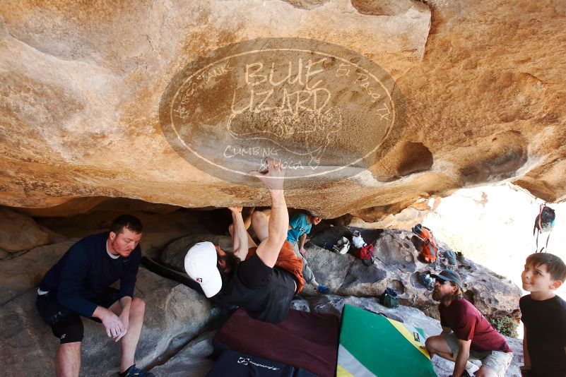 Bouldering in Hueco Tanks on 03/17/2019 with Blue Lizard Climbing and Yoga
Filename: SRM_20190317_1542210.jpg
Aperture: f/5.6
Shutter Speed: 1/250
Body: Canon EOS-1D Mark II
Lens: Canon EF 16-35mm f/2.8 L