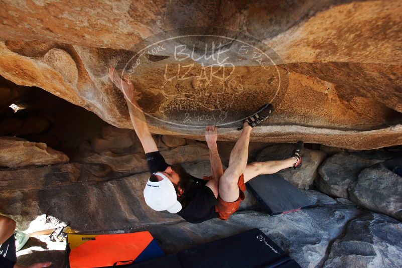 Bouldering in Hueco Tanks on 03/17/2019 with Blue Lizard Climbing and Yoga

Filename: SRM_20190317_1548460.jpg
Aperture: f/5.6
Shutter Speed: 1/250
Body: Canon EOS-1D Mark II
Lens: Canon EF 16-35mm f/2.8 L