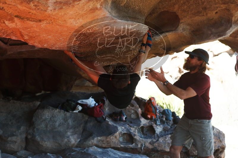 Bouldering in Hueco Tanks on 03/17/2019 with Blue Lizard Climbing and Yoga
Filename: SRM_20190317_1618100.jpg
Aperture: f/4.0
Shutter Speed: 1/400
Body: Canon EOS-1D Mark II
Lens: Canon EF 50mm f/1.8 II