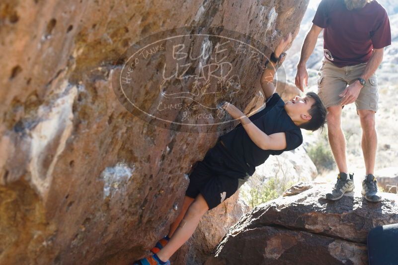 Bouldering in Hueco Tanks on 03/17/2019 with Blue Lizard Climbing and Yoga

Filename: SRM_20190317_1654010.jpg
Aperture: f/4.0
Shutter Speed: 1/200
Body: Canon EOS-1D Mark II
Lens: Canon EF 50mm f/1.8 II