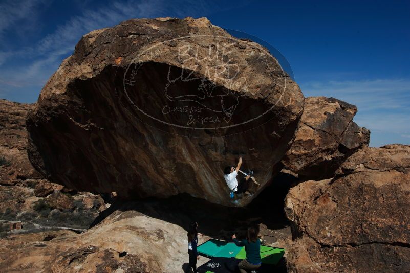 Bouldering in Hueco Tanks on 03/20/2019 with Blue Lizard Climbing and Yoga

Filename: SRM_20190320_1141470.jpg
Aperture: f/8.0
Shutter Speed: 1/250
Body: Canon EOS-1D Mark II
Lens: Canon EF 16-35mm f/2.8 L