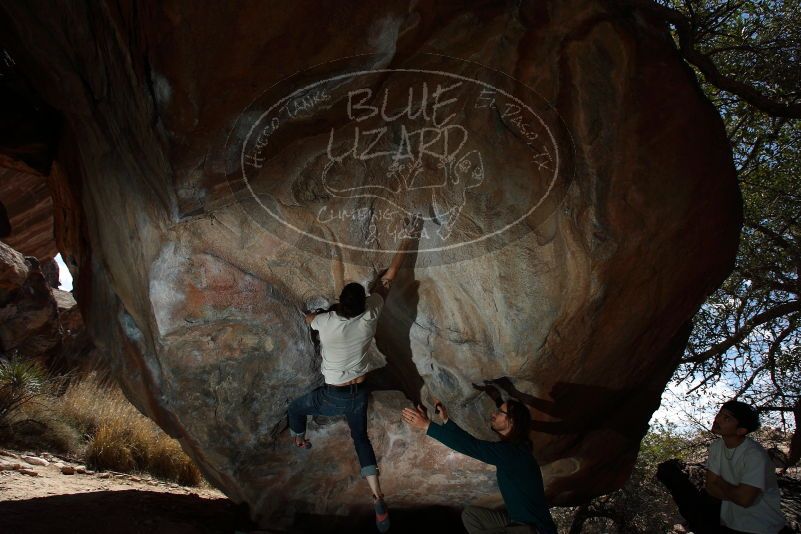 Bouldering in Hueco Tanks on 03/20/2019 with Blue Lizard Climbing and Yoga
Filename: SRM_20190320_1303170.jpg
Aperture: f/5.6
Shutter Speed: 1/250
Body: Canon EOS-1D Mark II
Lens: Canon EF 16-35mm f/2.8 L
