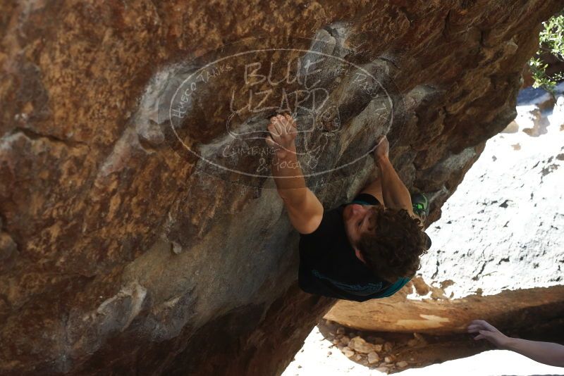 Bouldering in Hueco Tanks on 03/29/2019 with Blue Lizard Climbing and Yoga
Filename: SRM_20190329_1028580.jpg
Aperture: f/5.6
Shutter Speed: 1/250
Body: Canon EOS-1D Mark II
Lens: Canon EF 50mm f/1.8 II