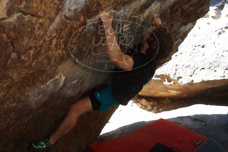 Bouldering in Hueco Tanks on 03/29/2019 with Blue Lizard Climbing and Yoga
Filename: SRM_20190329_1029080.jpg
Aperture: f/5.6
Shutter Speed: 1/250
Body: Canon EOS-1D Mark II
Lens: Canon EF 50mm f/1.8 II