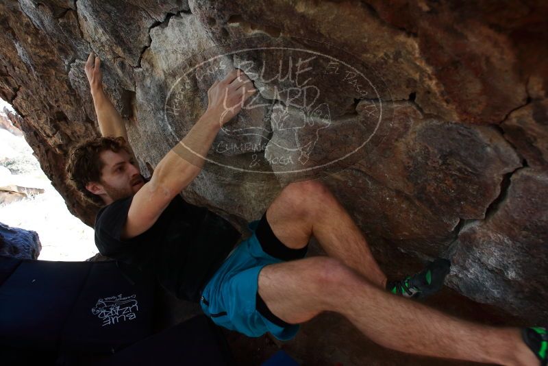 Bouldering in Hueco Tanks on 03/29/2019 with Blue Lizard Climbing and Yoga

Filename: SRM_20190329_1040130.jpg
Aperture: f/5.6
Shutter Speed: 1/250
Body: Canon EOS-1D Mark II
Lens: Canon EF 16-35mm f/2.8 L