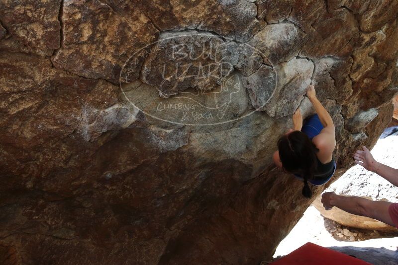 Bouldering in Hueco Tanks on 03/29/2019 with Blue Lizard Climbing and Yoga
Filename: SRM_20190329_1056340.jpg
Aperture: f/5.6
Shutter Speed: 1/250
Body: Canon EOS-1D Mark II
Lens: Canon EF 16-35mm f/2.8 L